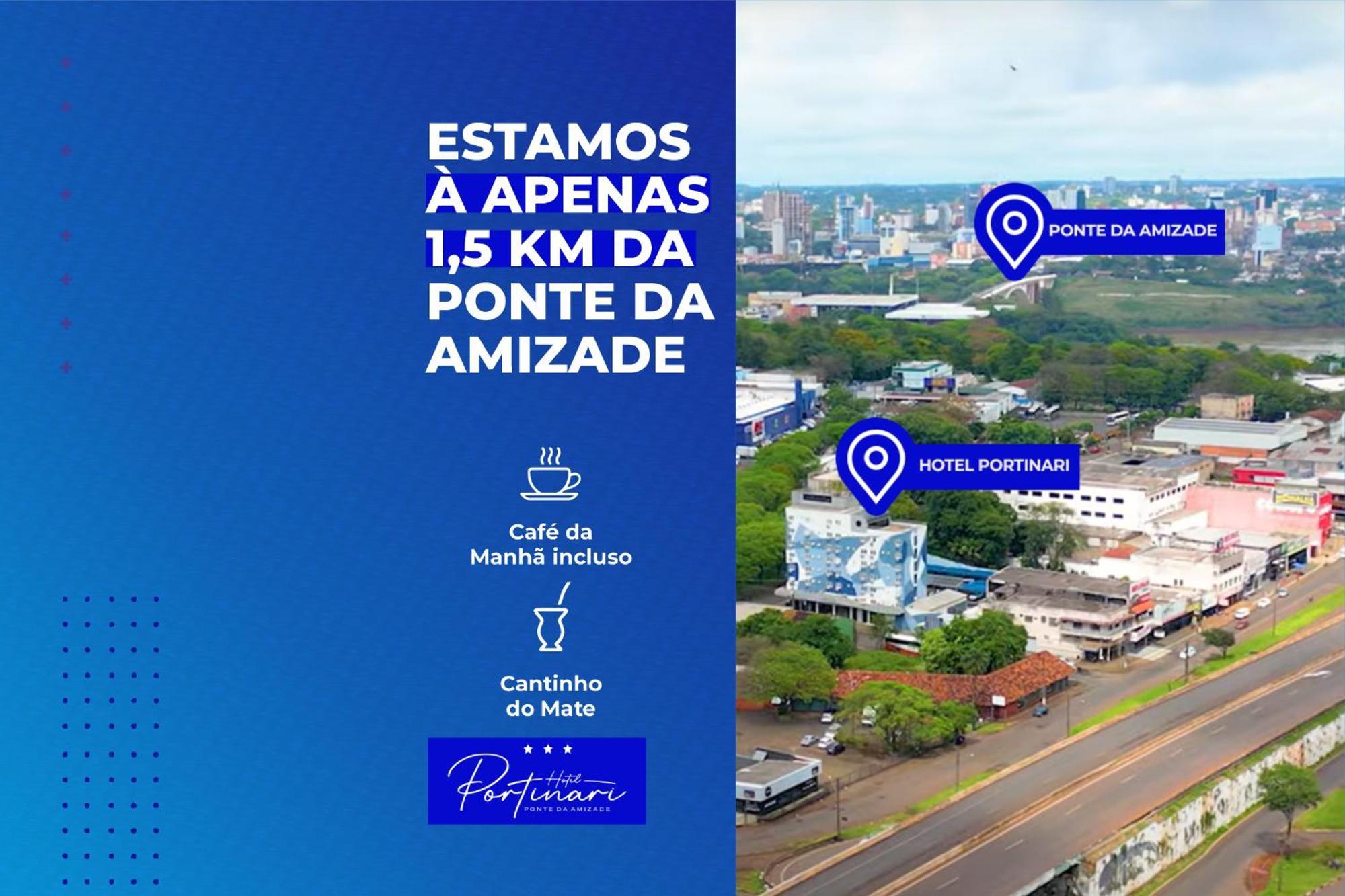Hotel Portinari Ponte Da Amizade 伊瓜苏 外观 照片